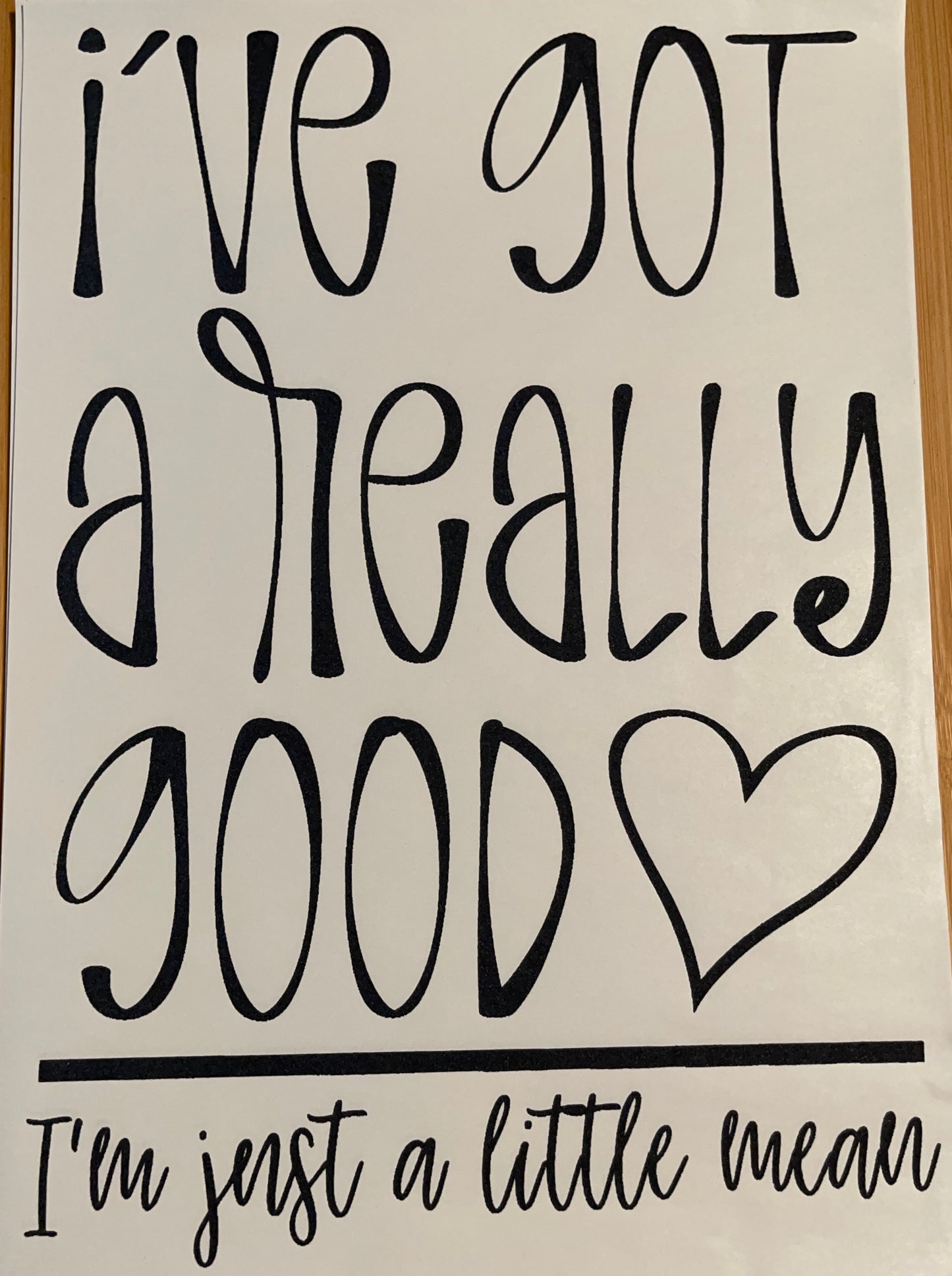 Good Heart