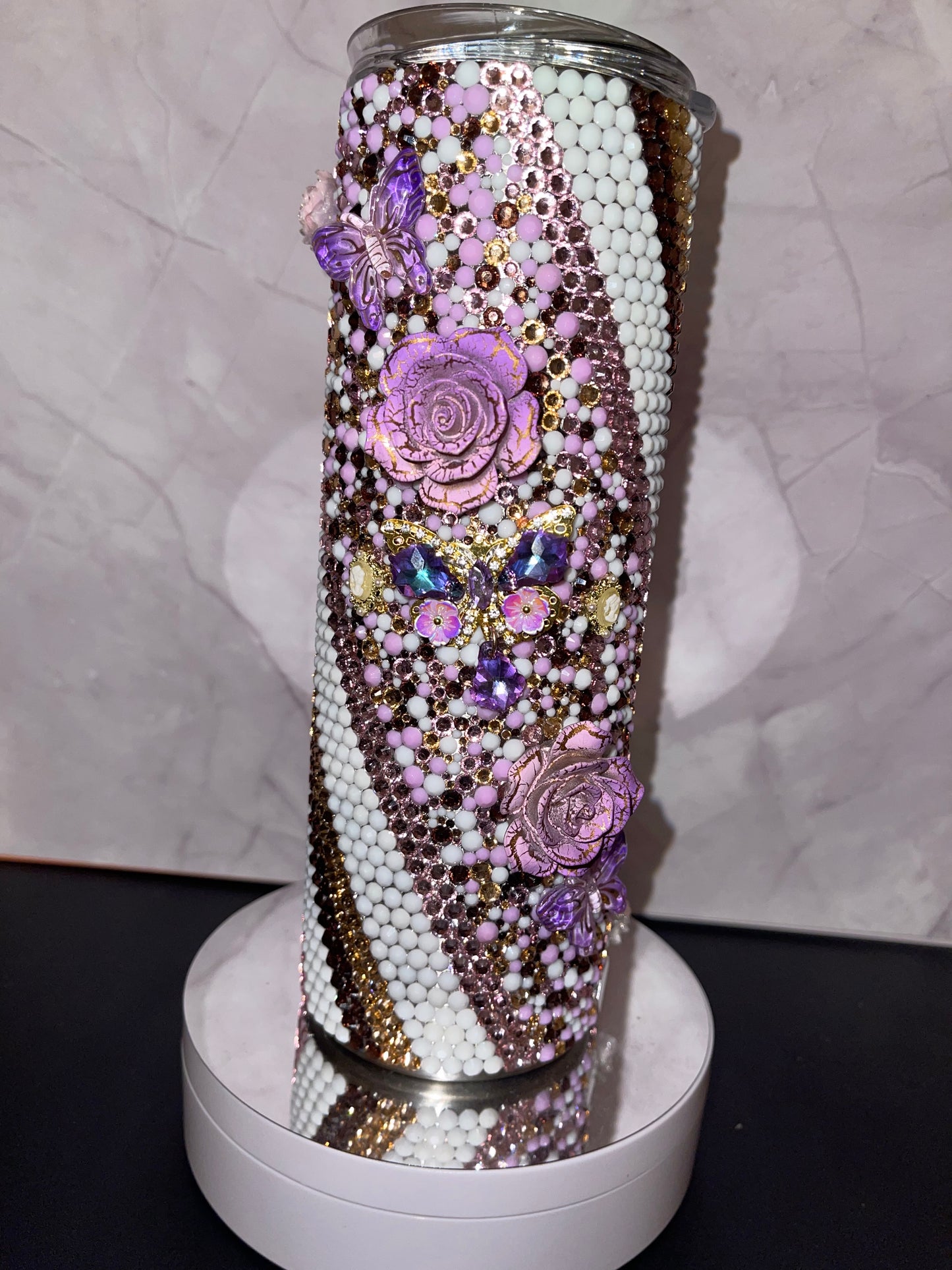 20oz Butterfly Rose
