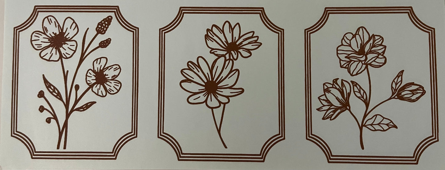 Floral Stamps