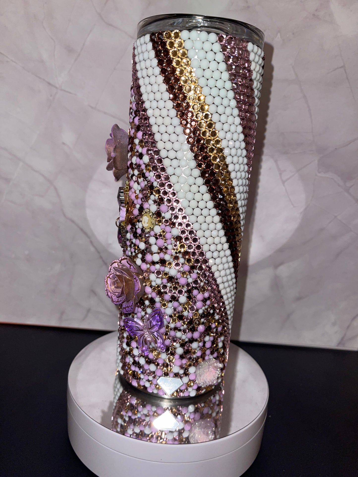 20oz Butterfly Rose