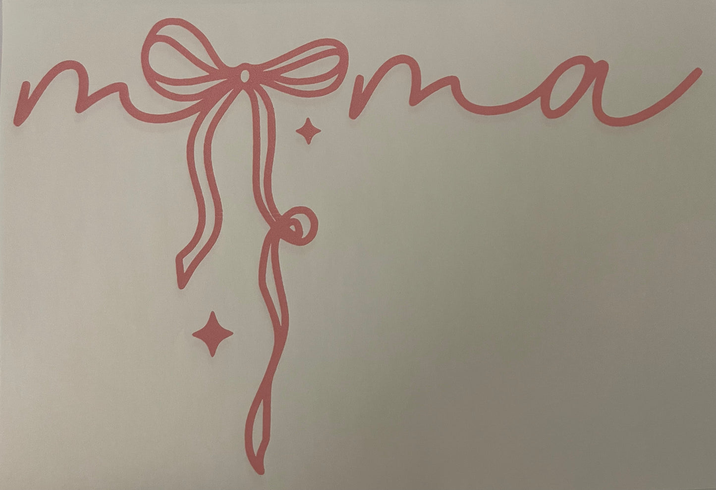 Mama w/ Bow
