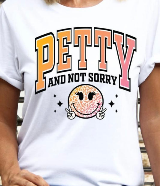 Not Sorry….