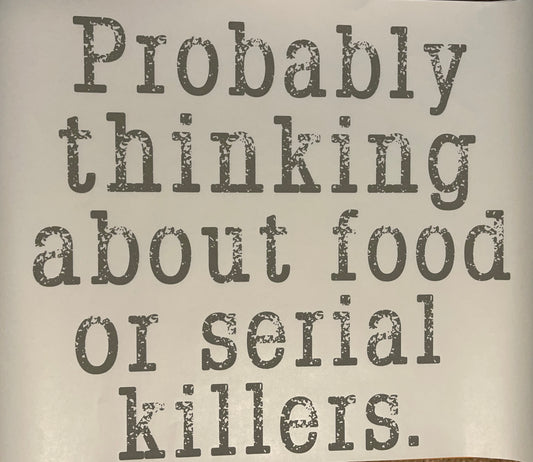Food & Serial Killers