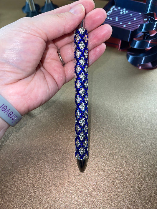 Blue Crystal Diamond Pen