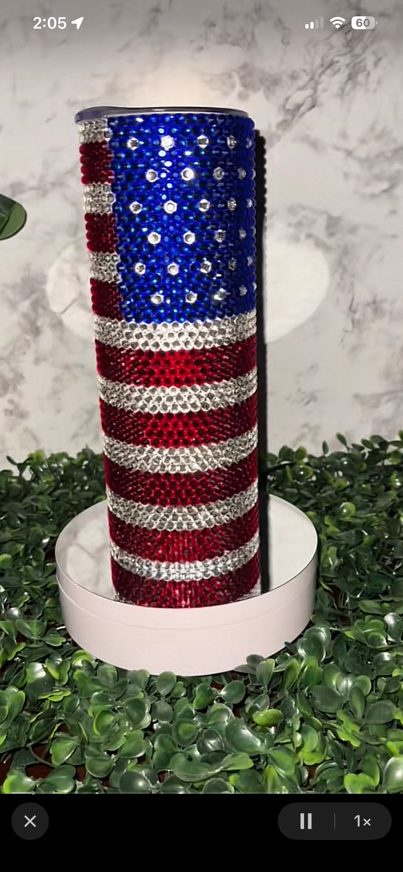 20oz American Flag