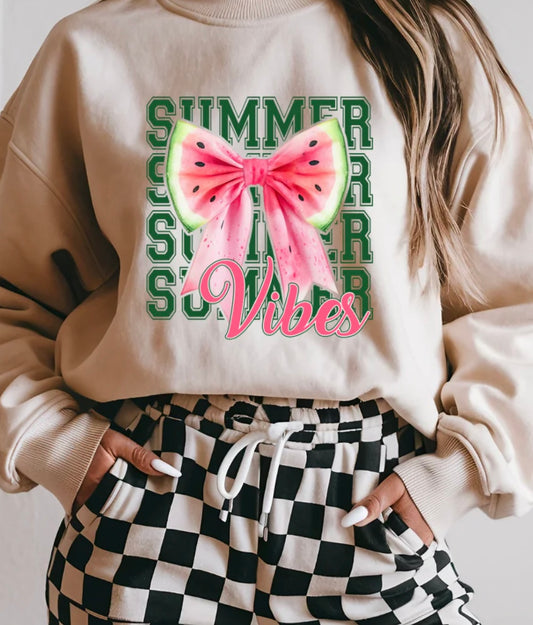 Watermelon Bow Summer